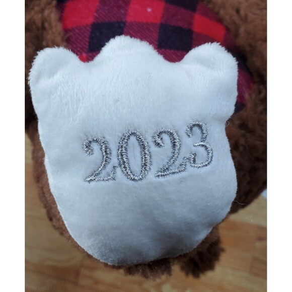 PetSmart Hope The Hamster 2023 Holiday 11" Plush Stuffed Squeaky Dog Toy - Picture 5 of 6